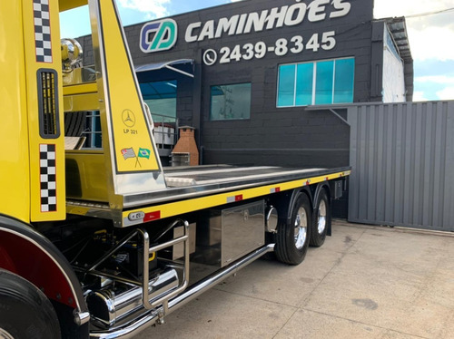 Imagem 9 de 11 de Mercedes Lp321 6x2 Truck Plataforma Raridade Pra Colecionado