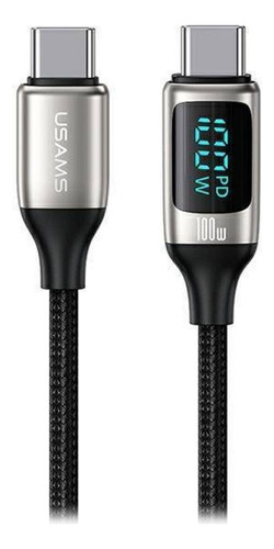 Cable Usb Tipo C Pd100w 1.2m Lcd Dimm