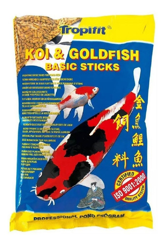 Ração Koi&goldfish Basic Sticks Bag 90g Tropical Full