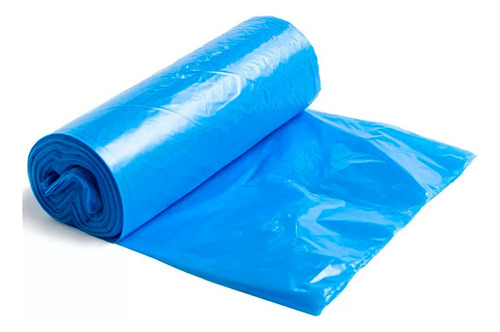 Bolsas De Basura 50x45cm Bolsas Plásticas Azules 50 Unidades