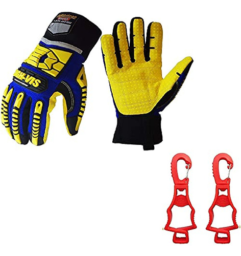 Guantes De Alta Visibilidad Sdxw Seibertron M Con Clips