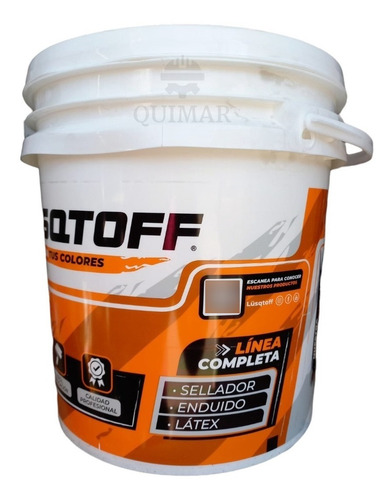 Imagen 2 de 9 de Latex Interior Exterior X 10 L Lusqtoff Llext10-8