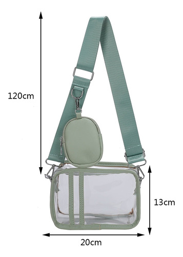 Bolsos De Pvc Transparente For Mujer Aprobados Por El Estad