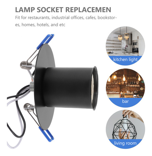Soporte Para Lámpara De Techo Con Salida De Luz Montado En S