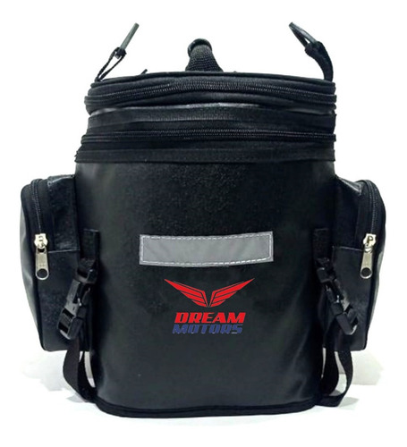 Mala Bolsa Alforge Para Banco Moto Esportiva Front Side 813