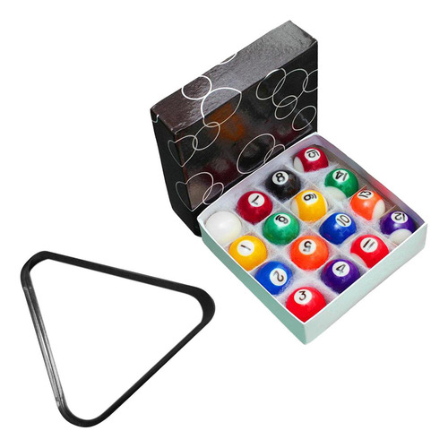 . Juego De 16 Bolas De Billar Pequeñas For Bola De 2,5 Cm