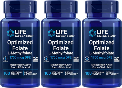 Suplemento Life Extension Folato Optimiz - g a $410