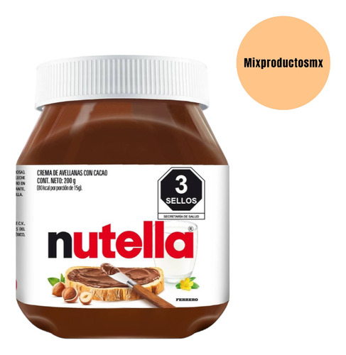 Nutella Crema De Avellanas 200gr