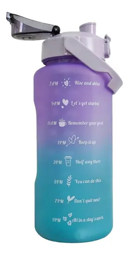 Juego 3 En 1 Termo Botella Botilito 2 L Portable + Stickers