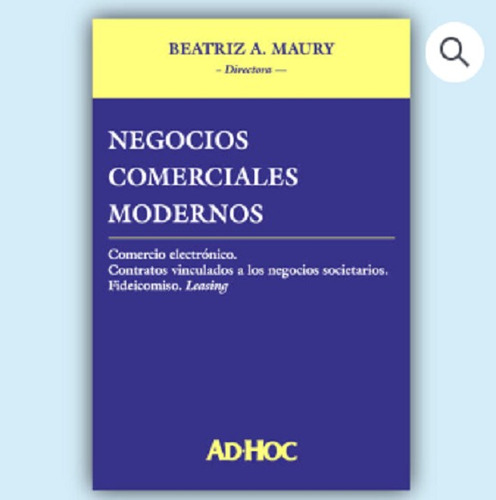 Negocios Comerciales Modernos - Maury, Beatriz A.