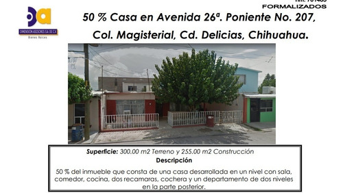 Imagen 1 de 4 de Tim 701485.- Se Vende Casa En Co Propiedad 50%