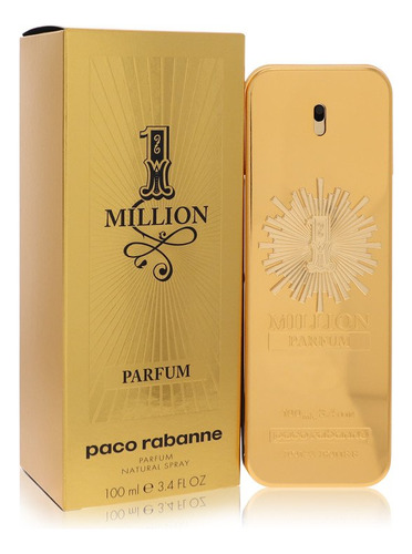 Perfume Paco Rabanne 1 Million Parfum Para Hombre 100 Ml