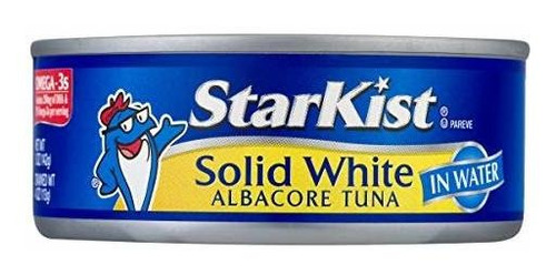 Starkist Tuna Sólido Blanco Albacora En Agua - 5 Oz Can (paq