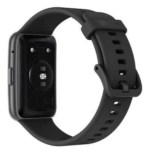 Imagen 6 de 6 de Huawei Watch Fit Active 1.64" caja de fibra polimérica black, malla graphite black de silicona TIA-B09