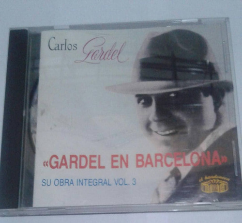 Carlos Gardel Gardel En Barcelona Cd Original Usado Qqa. Mz