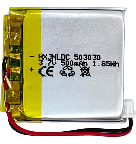 Dc 3.7v 500mah 503030 Rechargeable Lithium Polymer Batt...