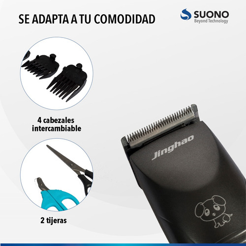 Imagen 3 de 10 de Kit Peluquería Para Mascota Con Accesorios
