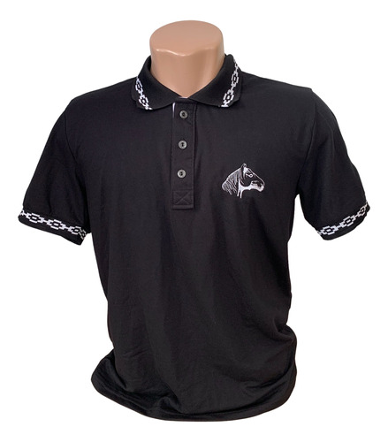 Camisa Polo Cavalo Crioulo