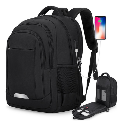 Mochila Antirrobo Mochila Impermeable Para Laptop De 15,6inc