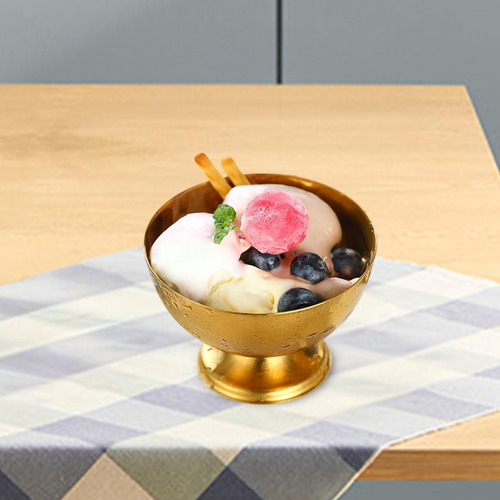 Tazón De Postre De Acero Inoxidable De , Taza De Postre De
