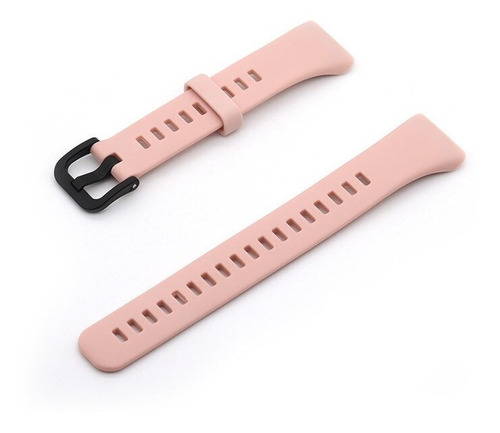 Malla Silicona Reloj Compatible Con Huawei Band 6 Rosa