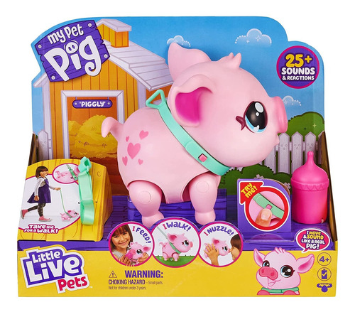 Little Live Pets Chancho Interactivo C/acc Int 26366 Orig