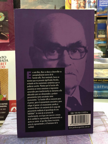 Imagen 2 de 2 de Aprendiendo De La Experiencia - Wilfred Bion - Paidós