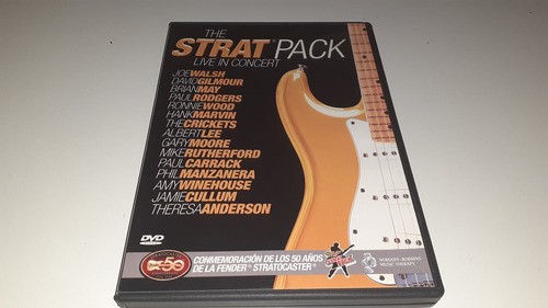 The Stratpack Live In Concert..dvd Tributo 50 Años De Fender