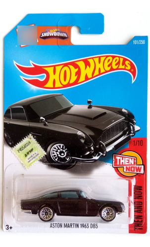 Hot Wheels Aston Martin 1963 Db5 Negro Autito Juguete