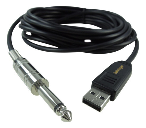 Behringer Guitar 2 Usb Cable Interfase P/ Guitarra Bajo Color Negro