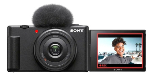 Cámara Sony Zv-1f Con Lente 20mm Para Vlogs Negro (Usado)
