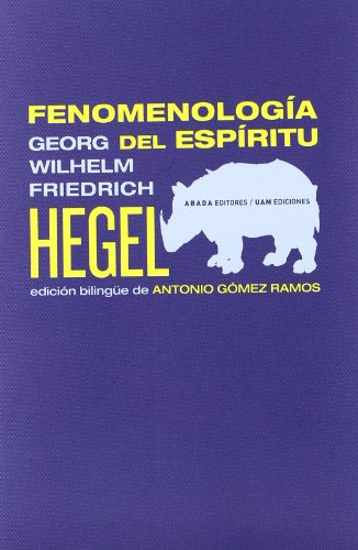 Libro Fenomenología Del Espíritu De Hegel Georg Wilhelm Frie