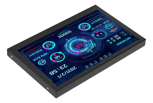 Panel De Sensores Para Pc, Monitor De Datos De Cpu, Usb C Ti