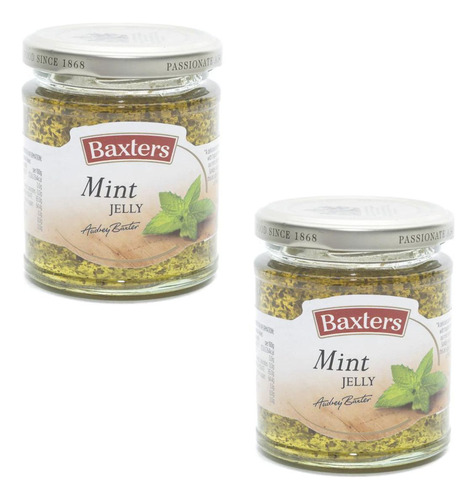 Mermelada Hanseatik Baxters Menta En Frasco 210 g Pack X 2