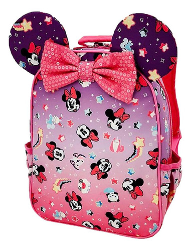 Mochila infantil Minnie Pink Lace - Rosa