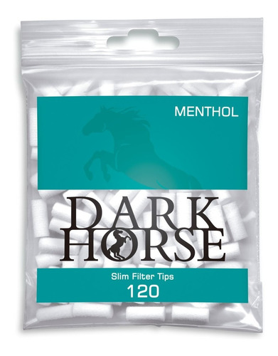 Filtro Dark Horse Slim Methol 120 Unid 6mm / Maxtabacos