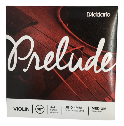 Sobre Sellado Original 4 Cuerdas Violín D Addario Prelude 