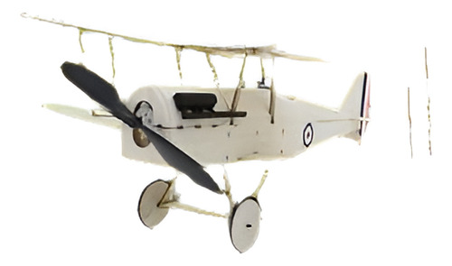 Mejor Avión Real Fábrica Se5a Balsa Madera 378mm Envergadura