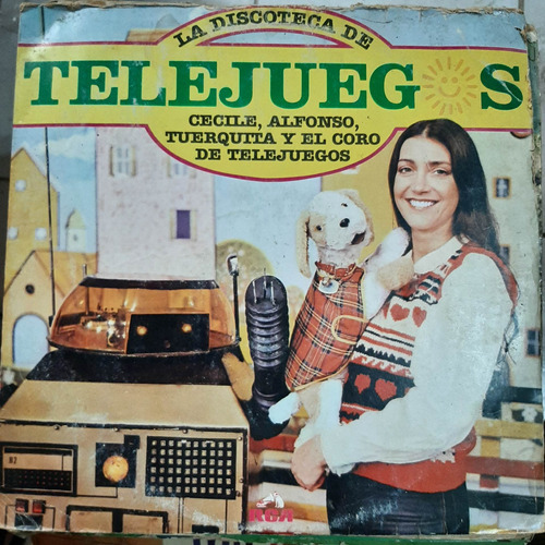 Vinilo La Discoteca De Telejuegos Cecile Alfonso Otros If1