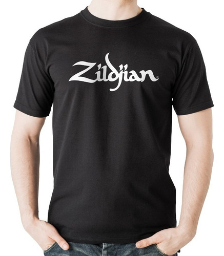 Playera Músico Zildjian De Algodón Logo