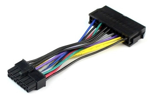 Cable Adaptador 18awg 24 Pines A 14 Pines Lenovo Ibm Dell Color Multi
