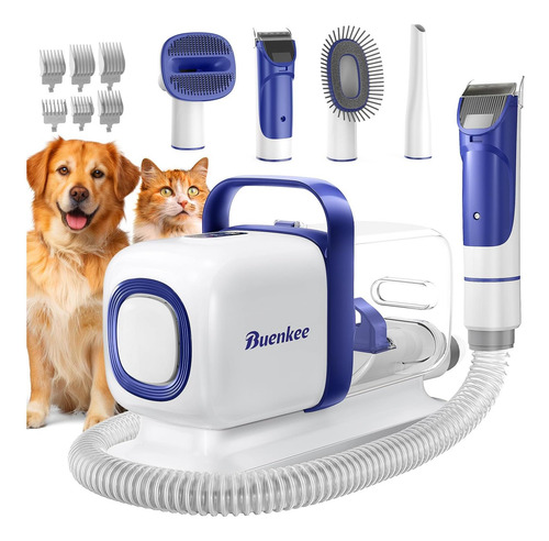 Kit De Higiene Buenkee Dog Com Aspirador Para Cortar