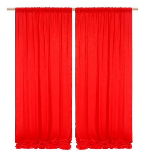 Sherway 2 Paneles De 4.9 Ft X 9.8 Ft, Cortinas De Fondo De S