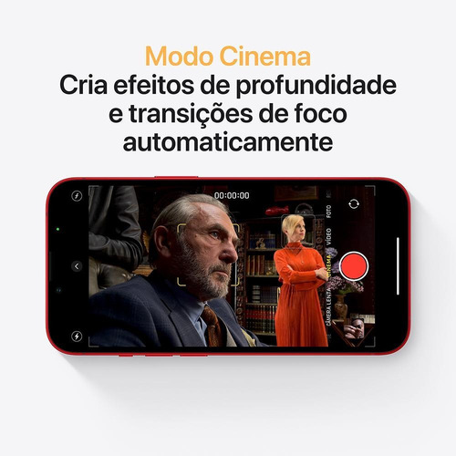 Imagem 6 de 9 de Apple iPhone 13 (256gb) - (product)red