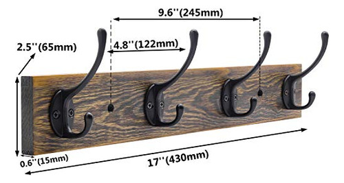 Perchero De Pared Ibosins, Perchero De Entrada Colgante, Per