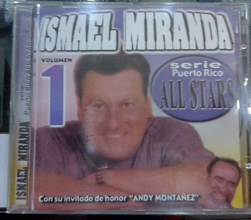 Ismael Miranda. Volumen 1. Cd Original Usado. Qqb. Ag.