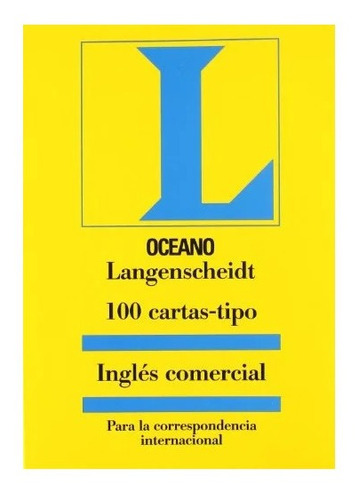 Langenscheidt 100 Cartas Tipo Inglés Comercial Nuevo