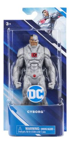 Cyborg Figura Articulada 15cm Original Dc 67803