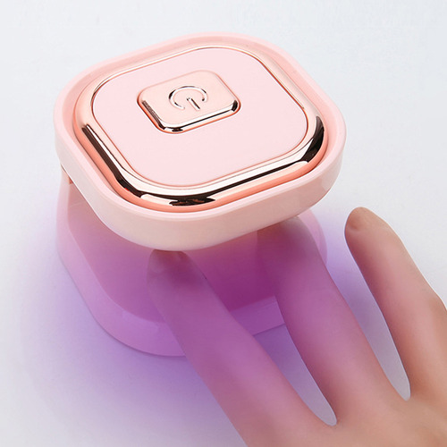 Lâmpada De Unhas Uv: Luz De Secador De Unhas Led Portátil Mi