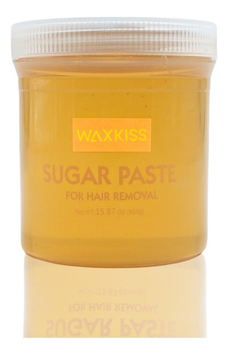 Waxkiss® Cera Depilatoria En Frio De Miel Para Piel 450g Cera depilatoria miel Waxkiss miel